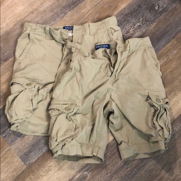arizona jeans cargo shorts